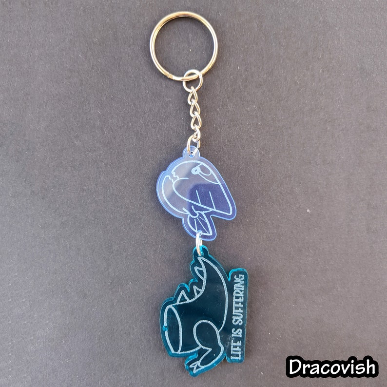 Galar Fossil Pokémon Keychain or Charm Pokémon Sword & | Etsy