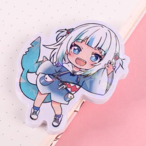 Gawr Gura - 2.5&quot; Holographic Sticker