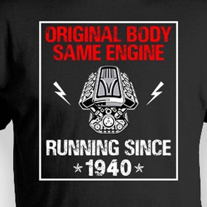 85th Birthday Gift Ideas For Car Lovers Custom Year Car Guy T Shirt Mechanic TShirt Personalized Funny Car Shirt For Men Car Guy 1940 Tee