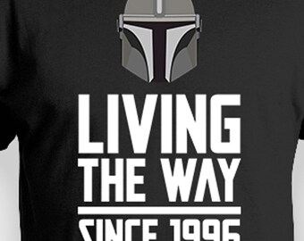 Camiseta de ciencia ficción para nerds, regalo de 30 cumpleaños para geeks, personalizada, desde 1996.