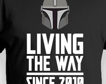 Cadeau d'anniversaire de 16 ans pour fan de science-fiction T-shirt 16e anniversaire de mariage T-shirt de 16 ans personnalisé Cadeau d'anniversaire de l'année T-shirt geek nerd The Way Since 2010