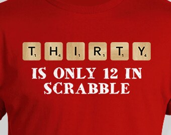 30th Birthday Shirt Bday Present For Him Birthday Gifts For Women B Day T Shirt Custom TShirt 30 Years Old B-Day Mens Ladies Tee - BG710