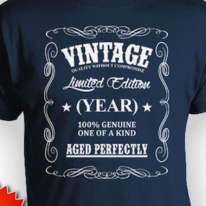 Mens Big And Tall Shirt Plus Size T Shirt Tall Person Gift For Birthday Present For Him Personalized Year Bday TShirt King Size Vintage Tee