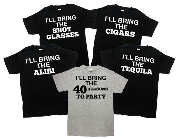 I'll Bring The Alibi Shirt Funny Party Group Tee Drinking I'll Bring The Alibi Shirt Funny Party Group Tee Drinking