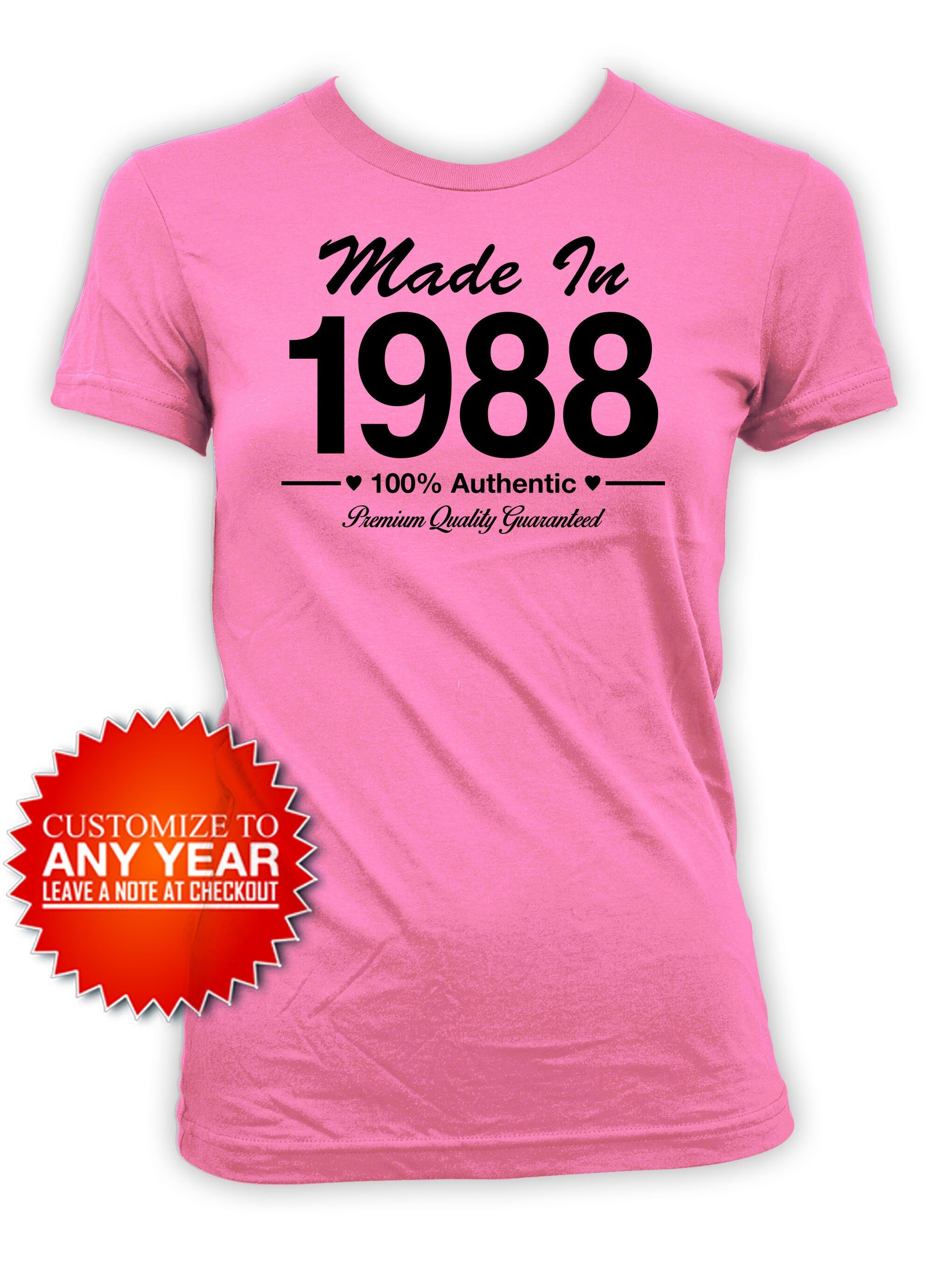 35th Birthday T Shirt Personalized Birthday Gift Bday Shirt - Etsy