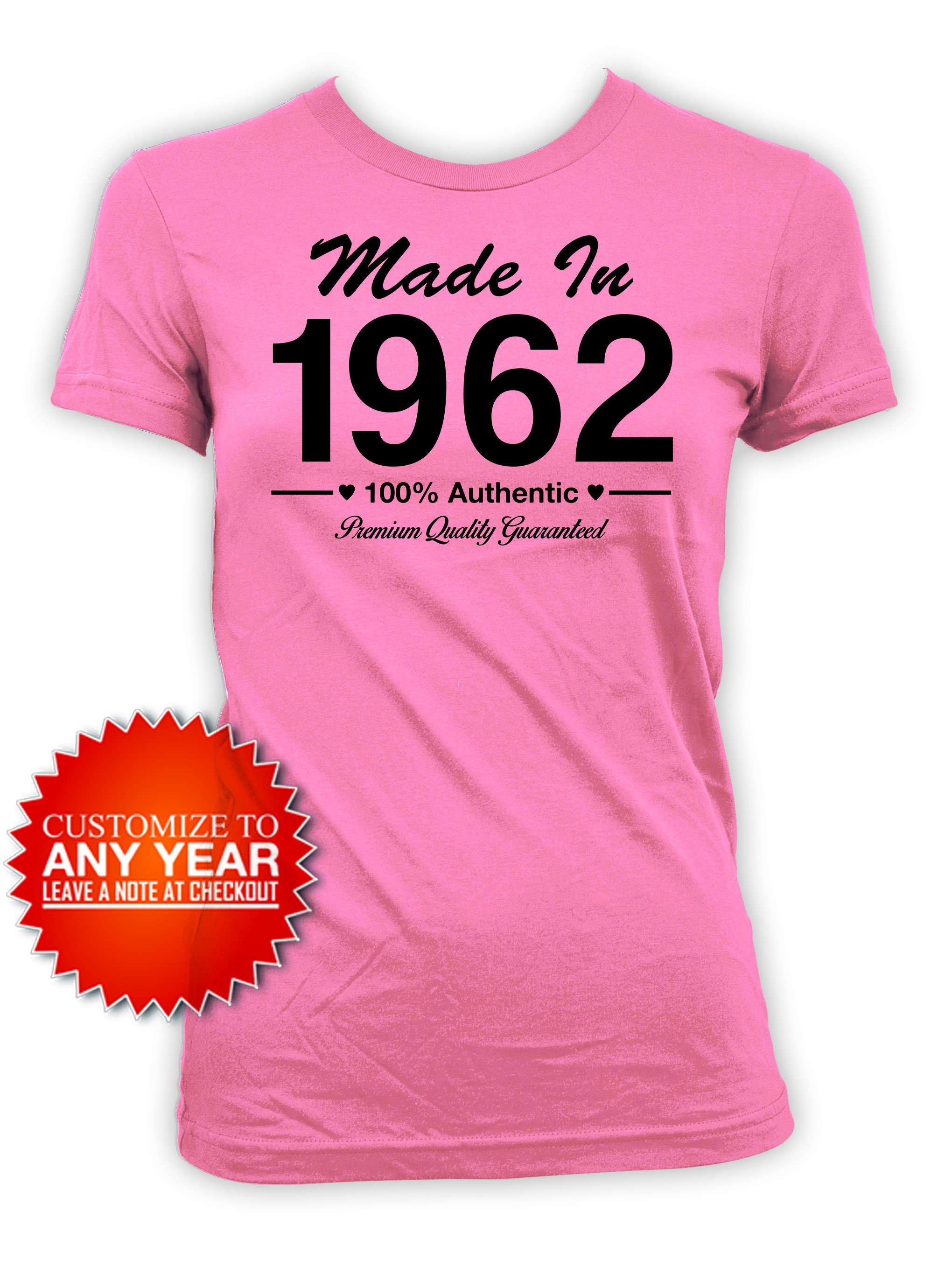 60th Birthday Shirt Bday Gift Ideas for Women Custom Birthday  Etsy Canada