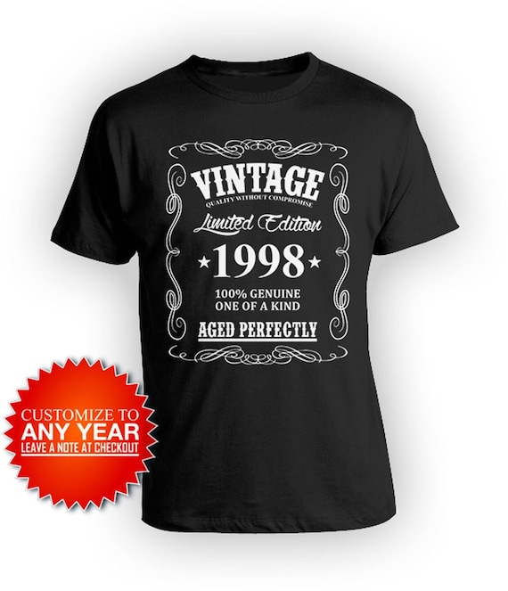 21st Birthday Shirt For Him Bday Gift Idea For Men 21st ...