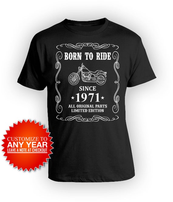 50th Birthday Gift Ideas For Men Motorcycle Shirt ay Present Etsy