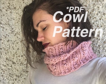 CROCHET PATTERN, Cowl Pattern, Crochet Cowl, Infinity Scarf Pattern, DIY Cowl, Cowl Crochet, Crochet Scarf, Scarf Pattern, Easy Scarf