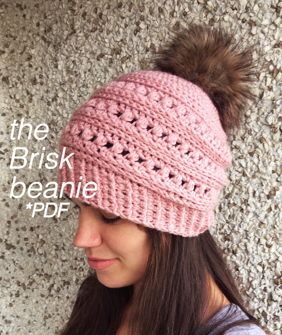 Brisk Beanie Crochet Pattern, Easy Beginner Hat (PDF Pattern) - Etsy