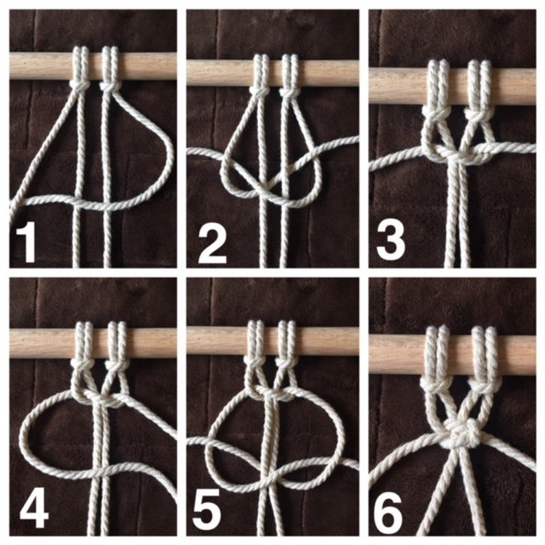 Love Macrame Macrame DIY Macrame Tutorial Macrame Pattern Macrame Wall Hanging PDF Pattern Modern Macrame Wall Hanging Pattern