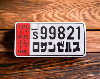 Blade Runner Tyrell Corporation 2049 License Plate PVC Sticker
