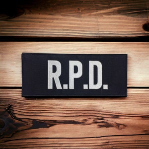 Raccoon City R.P.D. Hook and Loop Tactical Vest Patch for Costume/Cosplay  (250mm x 100mm)