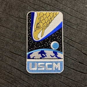 Aliens Sulaco Embroidered Patch Military Jacket