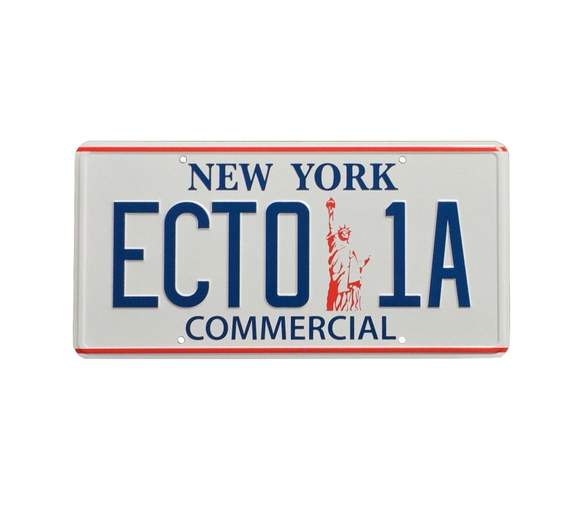 ecto 1a license plate