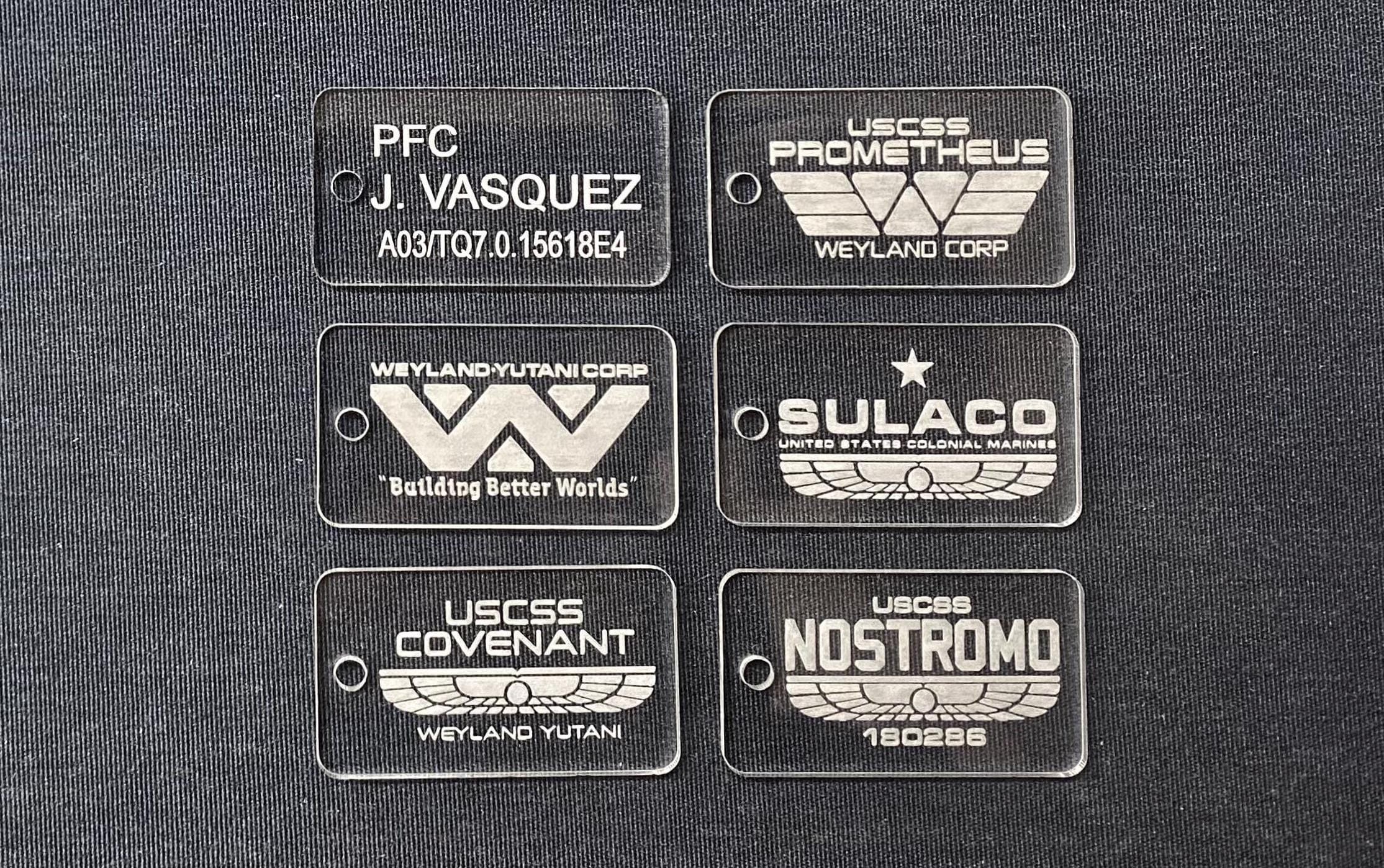 Xenomorph Dog Tag - Etsy