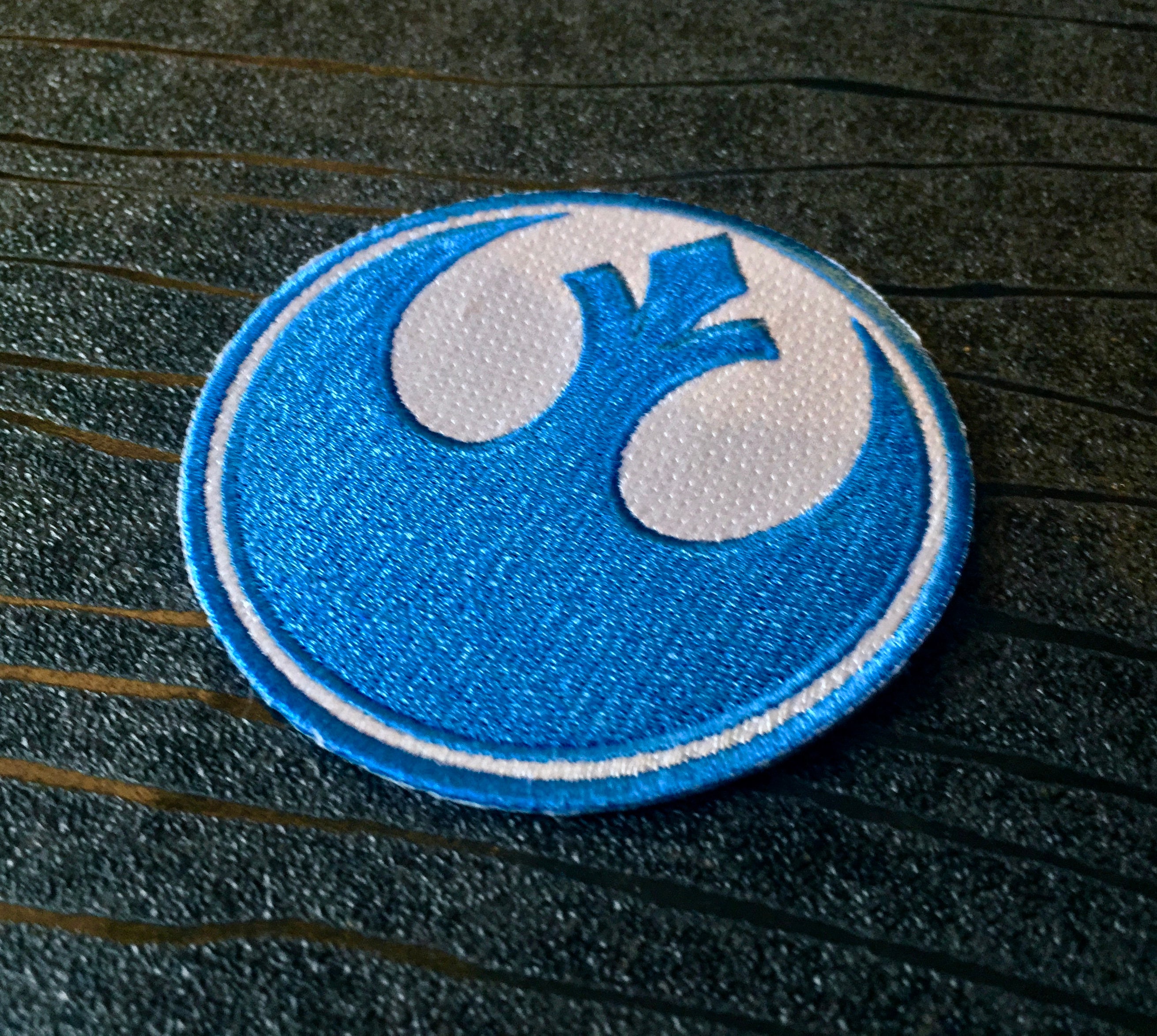 Rebel Alliance Blue Squadron Embroidered Iron on Patch 75mm - Etsy