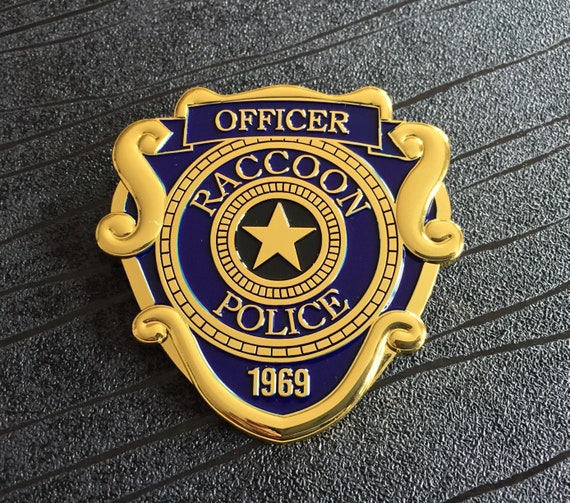 Raccoon City RPD Metal Badge With Clip Fixture: Price Reduced Due