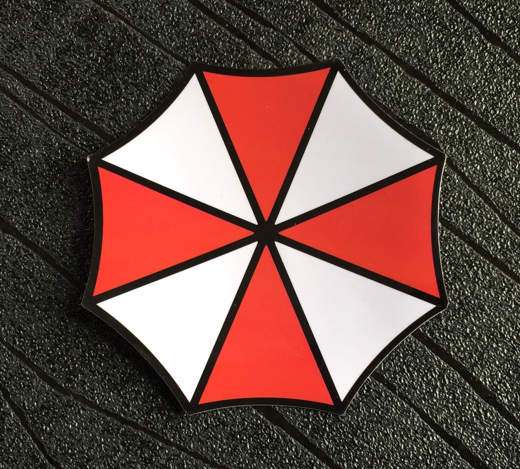 S.T.A.R.S. and Umbrella Corporation Waterproof and UV Resistant PVC Sticker  3 Pack 