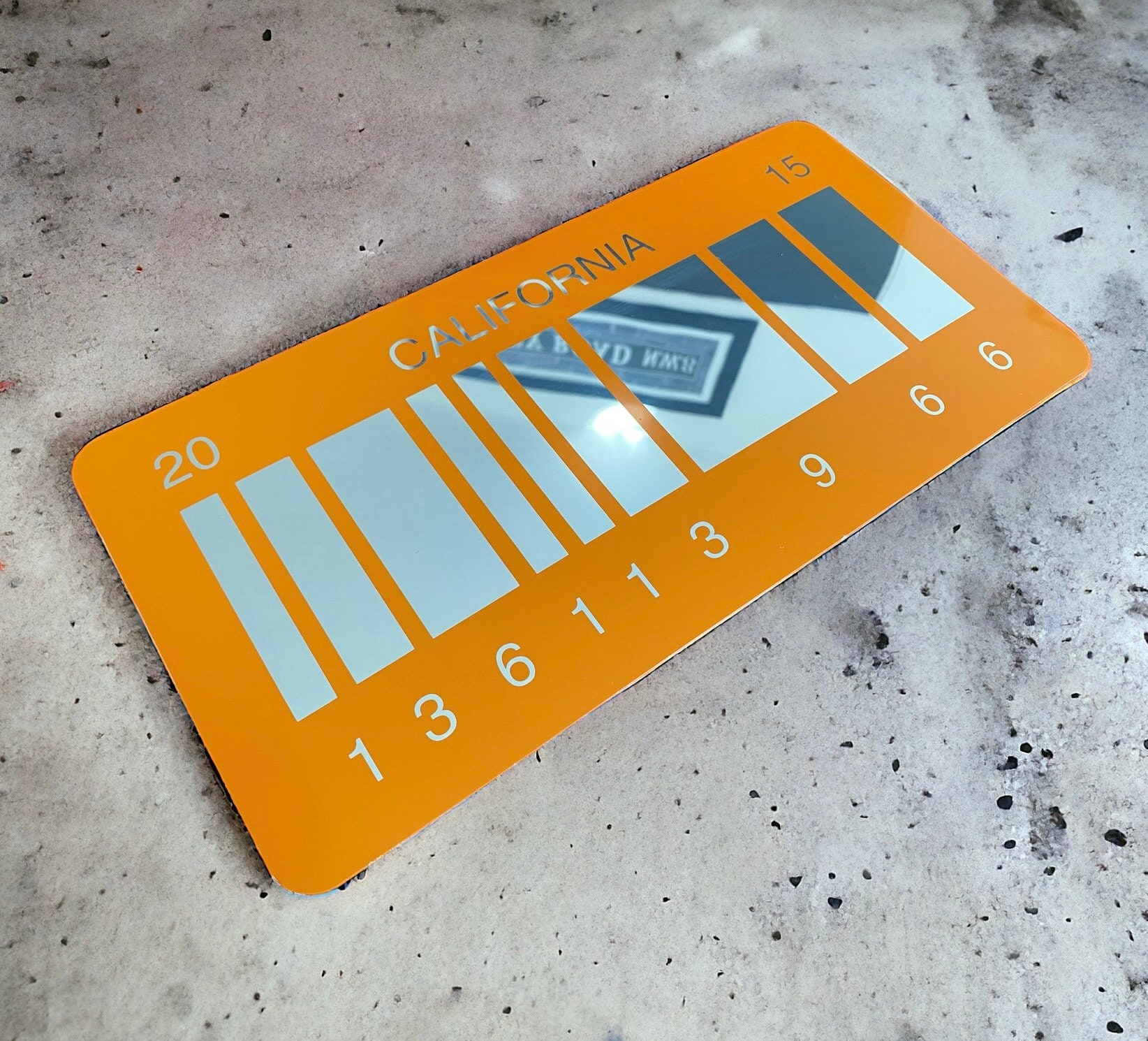 Back to the Future 2 Delorean License Plate Prop: Price Reduced Due to ...