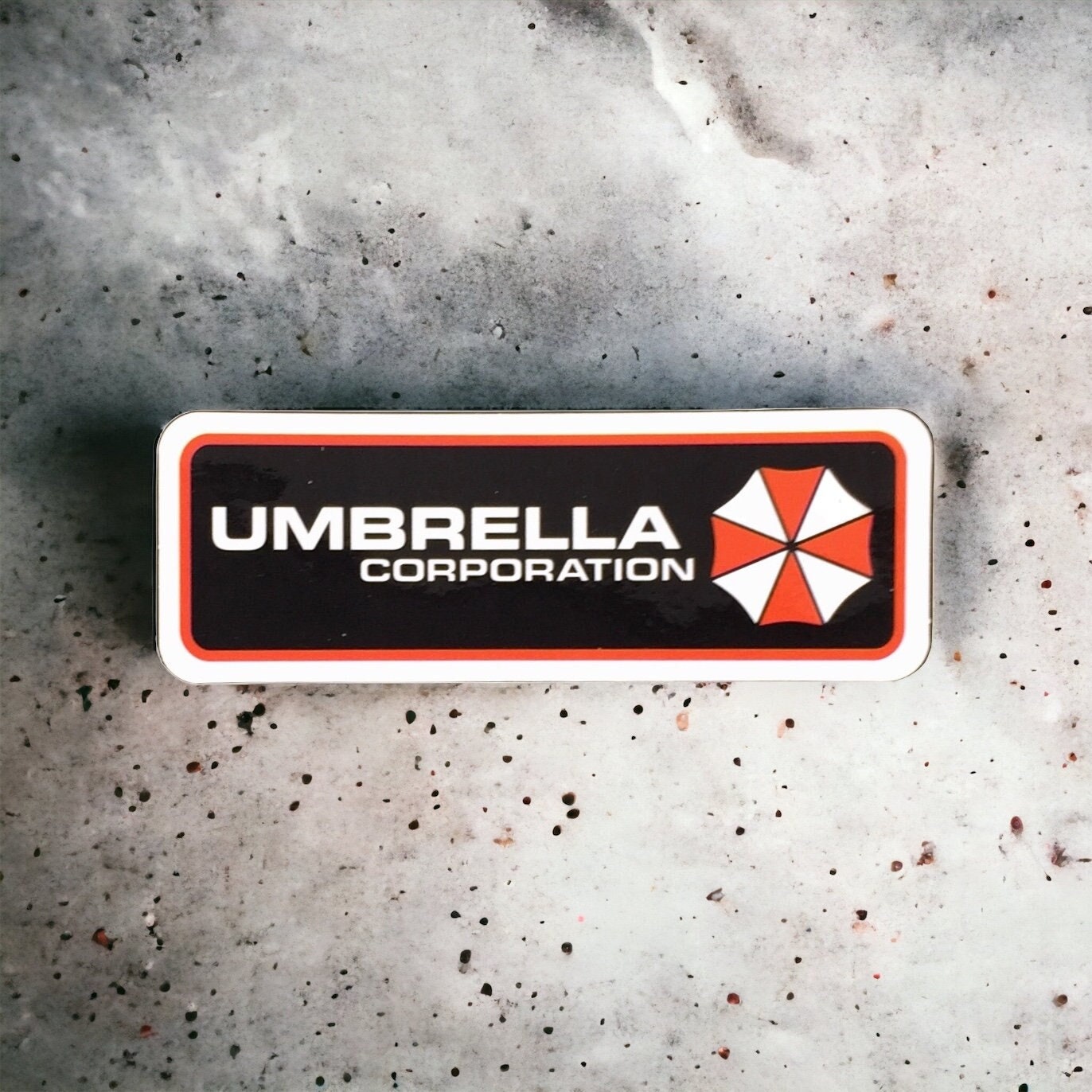 5 x Stück UMBRELLA CORPORATION Sticker Aufkleber Laptop Tuning Logo Emblem  Corp