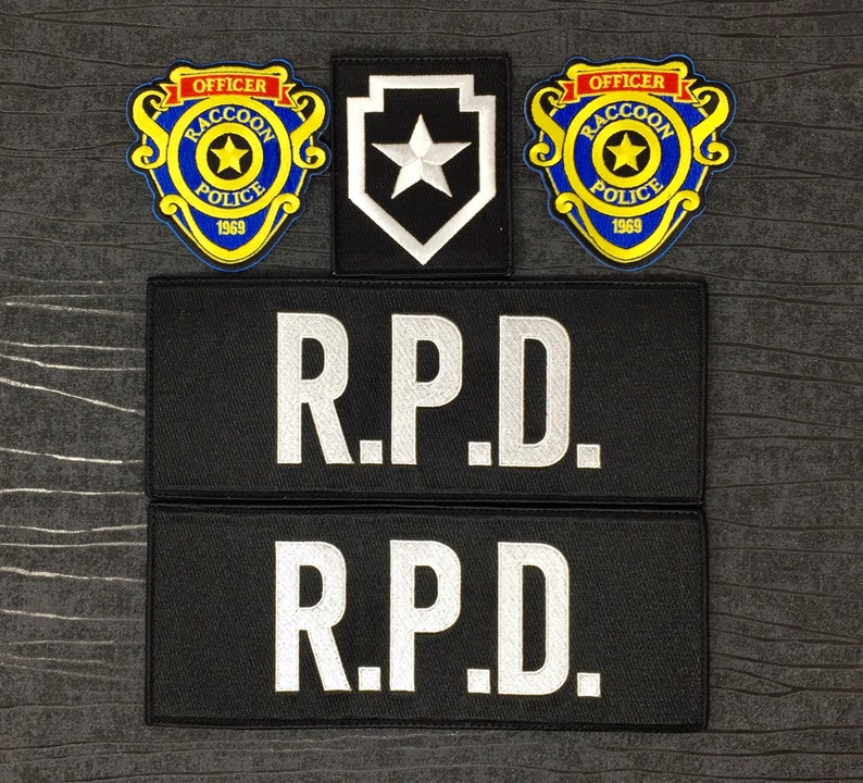 R.P.D. and Raccoon City Police Officer Patch Tactical Vest 5 | Etsy