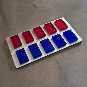 Imperial Officer Rank Bar - Vice Admiral - Original Trilogy/Mandalorian Dimensions - Made from Acrylic