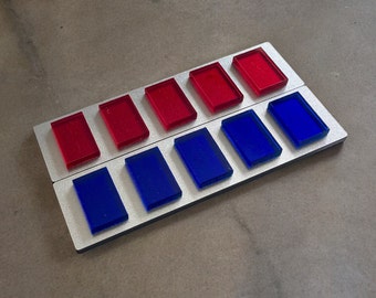 Imperial Officer Rank Bar. Commander of a Task Force. Original Trilogy Dimensions. Made from Acrylic