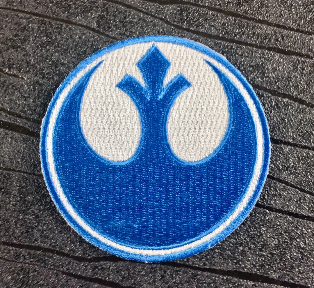 Rebel Alliance Blue Squadron Embroidered Iron on Patch (75mm) - Etsy