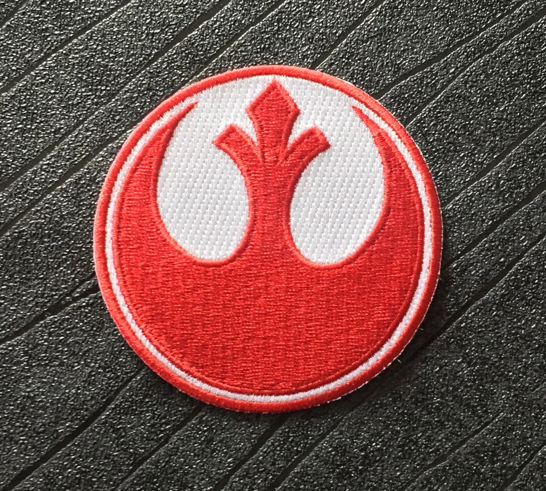 Red Rook Patch Rebel Alliance Red Squadron Embroidered Iron on Patch (75mm) - Etsy