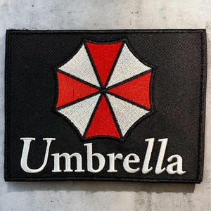 Umbrella Corporation Raccoon City R.P.D. Hook and Loop Tactical Vest Patch for Costume/Cosplay  (130mm x 100mm)