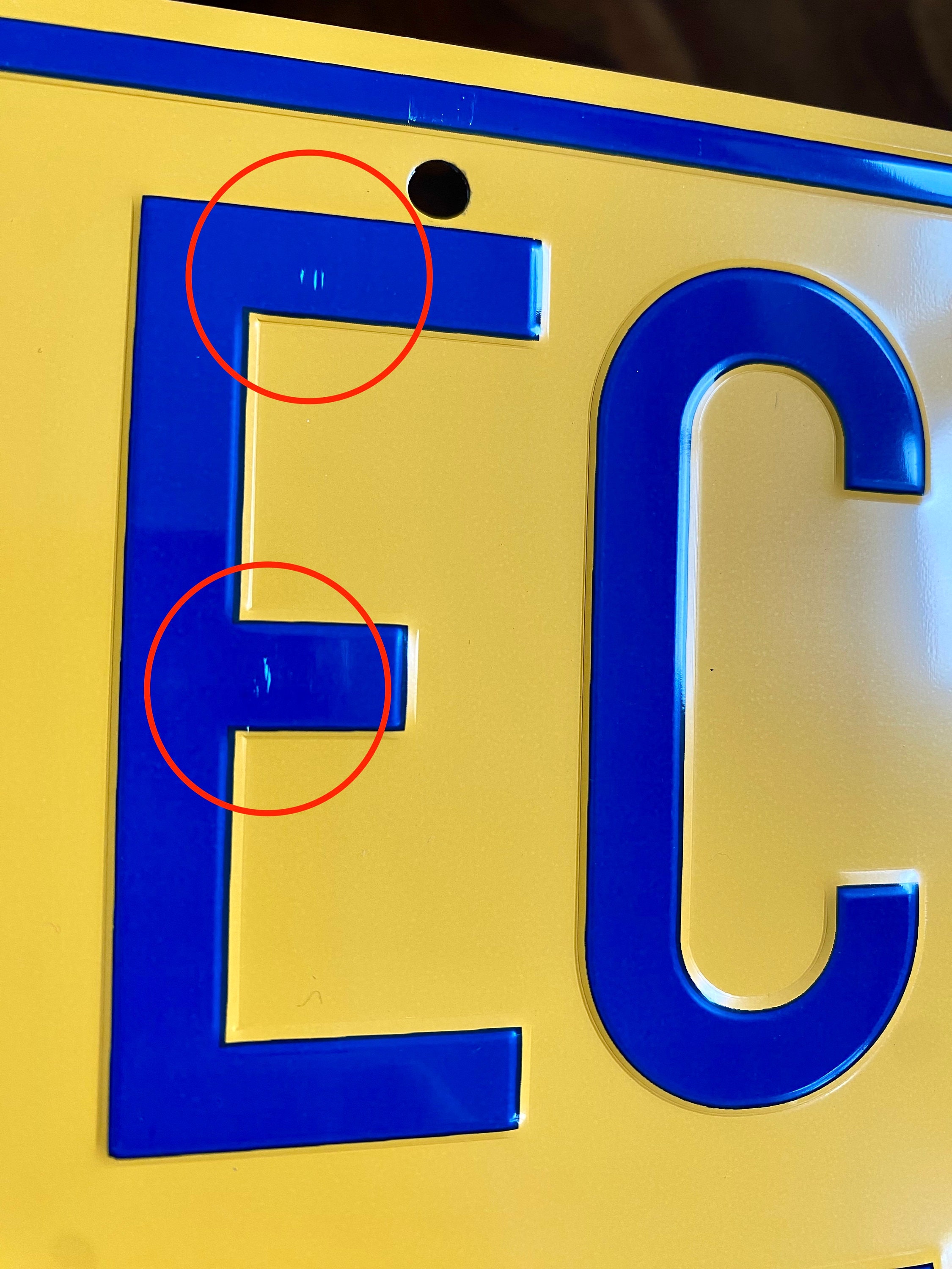Super6props Ghostbusters ECTO-1 Kentekenplaat – Aluminium, 300x150 Mm, Reliëf, Replica Uit 1984 Film
