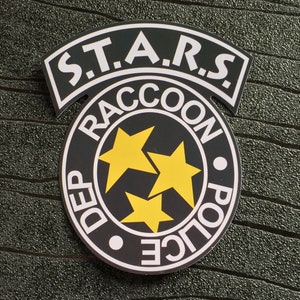 S.T.A.R.S. Raccoon City R.P.D. Waterproof and UV resistant PVC sticker