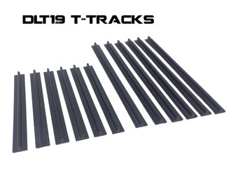 T-Track T-Profile for DLT19 Blaster 6pcs x 130mm and 6pcs x 190mm (Also available in packs of 2, 3 and 4)