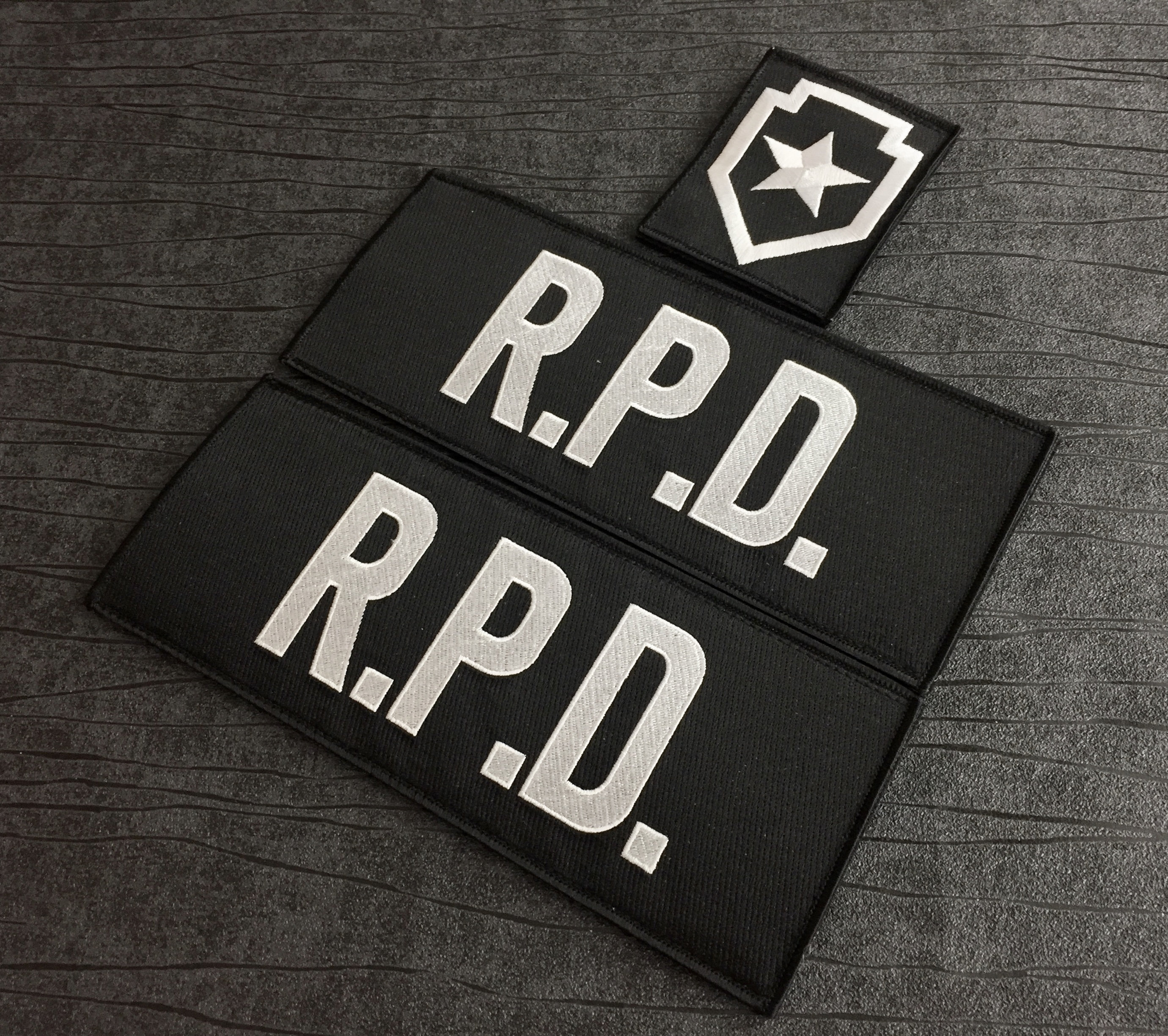 Raccoon Police RPD 3.5 inch Patch (Iron on sew on-R1)