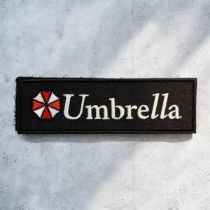 Umbrella Corporation Raccoon City R.P.D. Hook and Loop Tactical Vest Patch for Costume/Cosplay  (130mm x 40mm)