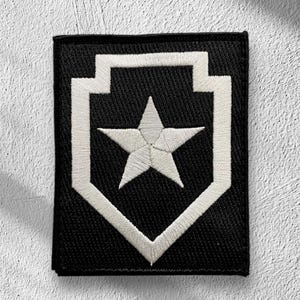 Raccoon City R.P.D. Tactische vest met klittenband voor kostuum/cosplay. Afmeting: 100 x 80 mm.