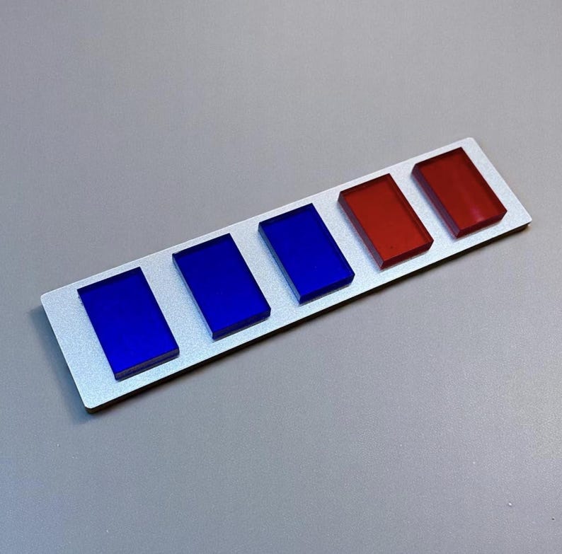 Rank Bar Shape Custom Imperial Officer Rank Bar. Original Trilogy Dimensions. Made ...