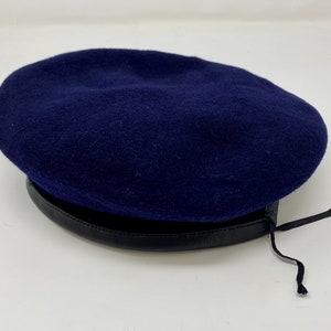 Jill Valentine Army Officer Beret in Navy Blue With S.T.A.R.S. Raccoon ...
