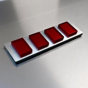 Imperial Officer Rank Bar - Imperial Army Captain - Original Trilogy/Mandalorian Dimensions - Made from Acrylic