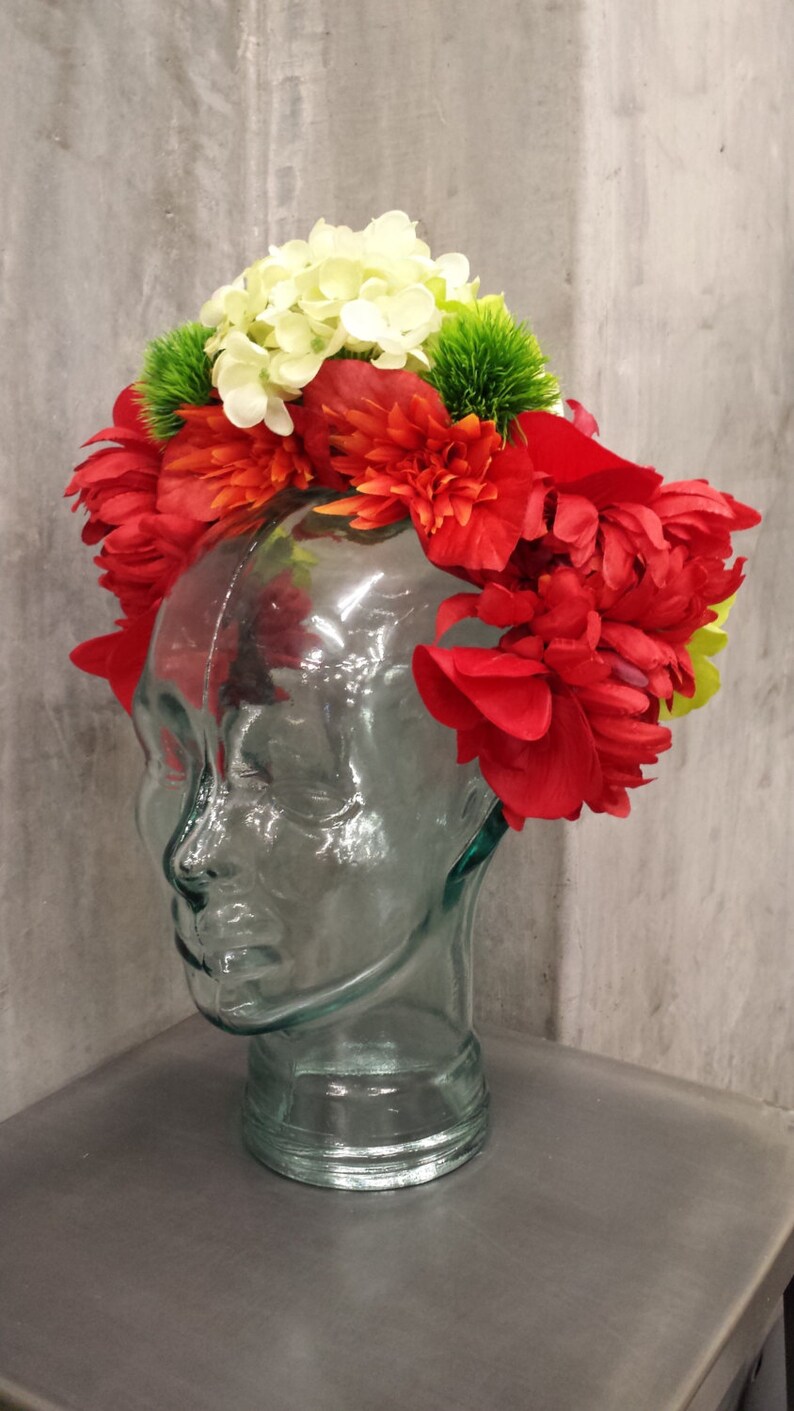 headpiece flower crown