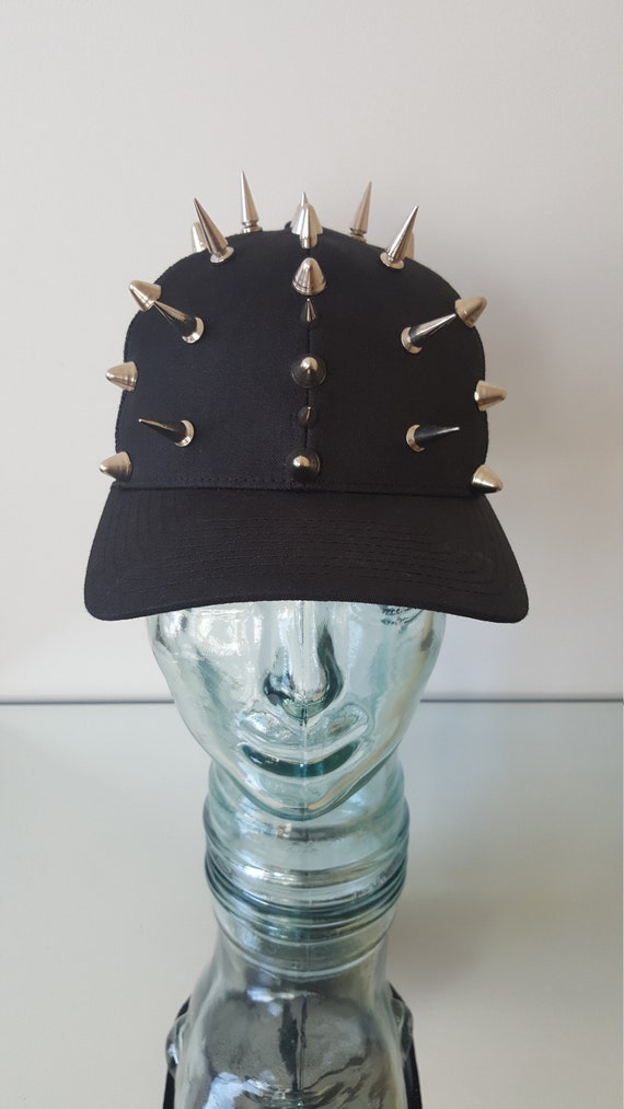 Hand Sewn Jeweled Embellished Women Baseball Cap Hat Pins Snapback