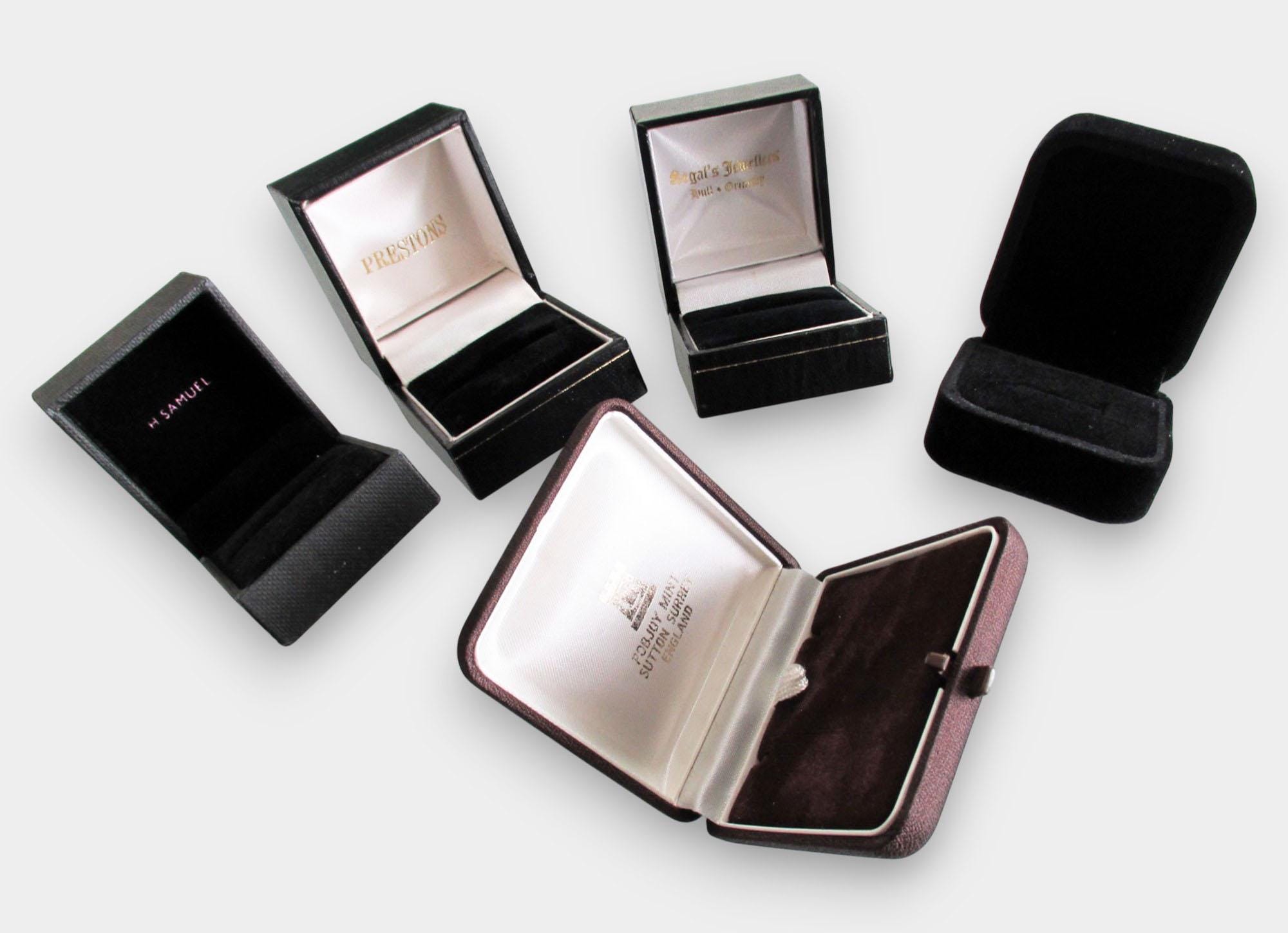 H Samuel Ring Box - Etsy UK
