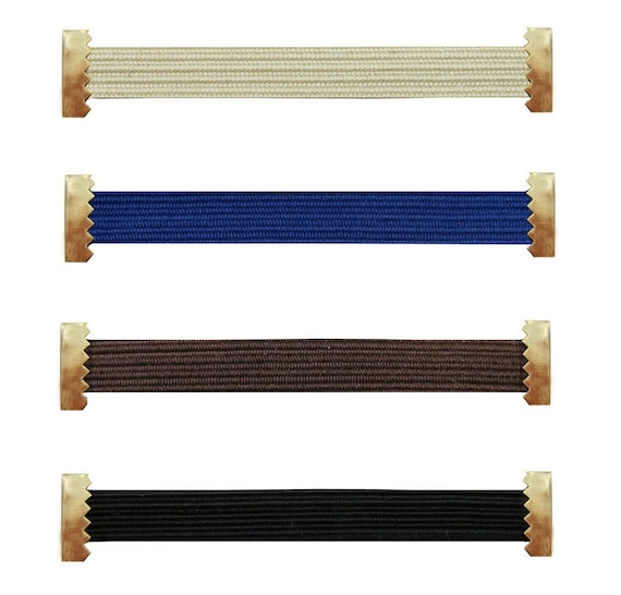 REPLACEMENT Quality Elastic Band, for Silver Metal Cigarette Case Wallet  Retainer Strap. Beige/blue/brown/black