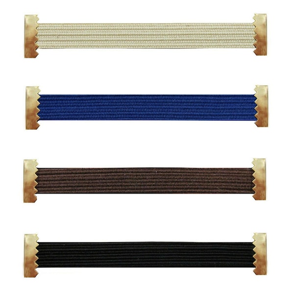 REPLACEMENT Quality Elastic Band, for Silver Metal Cigarette Case Wallet Retainer Strap. Beige/Blue/Brown/Black.