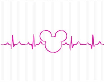 Download Disney Heartbeat Svg Etsy