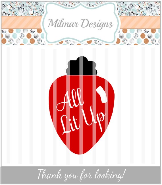 Download Free Christmas Light Bulb All Lit Up Svg File Etsy SVG DXF Cut File