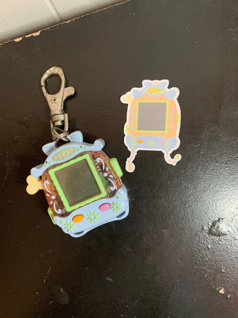 Vinyl Sticker Littlest Pet Shop Tamagotchi Etsy