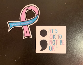 Suicide Awareness and Prevention Sticker Pack
