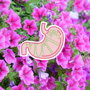My Tummy Hurts Sticker